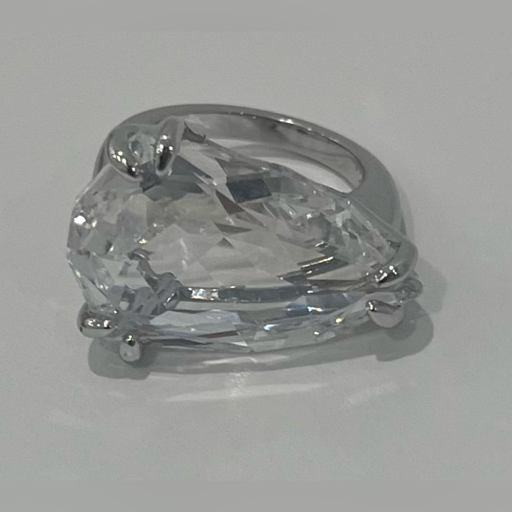 SWAROVSKI MESMERA Cocktail Ring, Size 52 - Picture 3 of 12